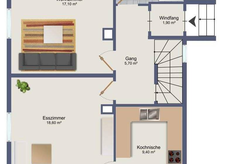 Einfamilienhaus zum Kauf 240.000 € 5 Zimmer 96 m² 600 m² Grundstück Ruhstorf 94099