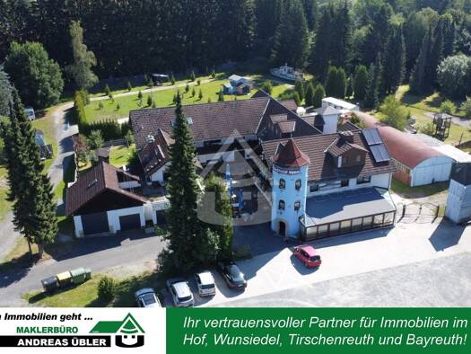Hotel zum Kauf 899.000 € 30 Zimmer 2.514 m² Gastrofläche 19.925 m² Grundstück Grünhaid Schönwald 95173