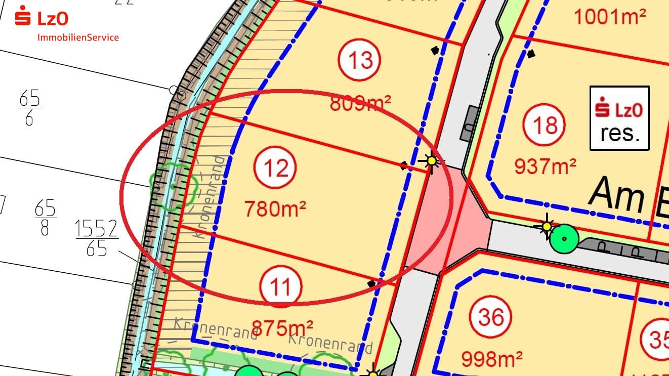 Grundstück zum Kauf 93.600 € 780 m²<br/>Grundstück Schortens Schortens 26419