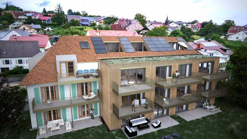 Immobilie in Gaienhofen - EG mit Garten - Neubau mit Top Energiestandard A+ - Tiefgarage / barrierefrei / hochwertige Ausstattung - Bild 1
