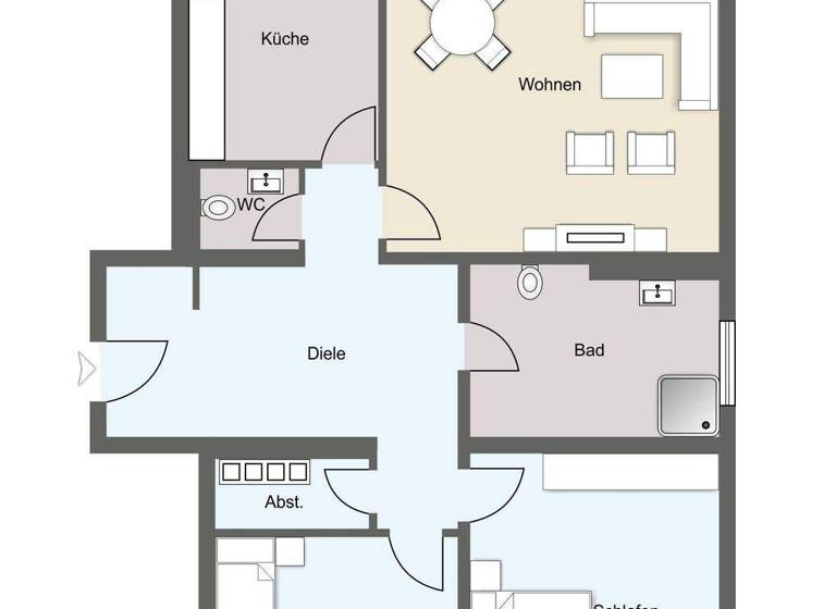 Wohnung zum Kauf 139.000 € 3 Zimmer 104 m² Roßlau Dessau-Roßlau 06862