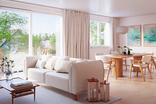 Wohnung zum Kauf - Neubau provisionsfrei 384.560 € 3 Zimmer 83,6 m² 1. Geschoss Kartunger Straße 16a+b Ortsgebiet Sinzheim 76547