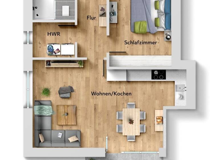 Wohnung zum Kauf - Erstbezug 249.000 € 2,5 Zimmer 64,9 m² Niebüll 25899