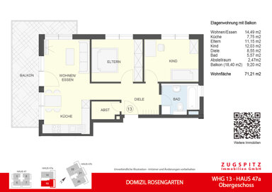 Wohnung zum Kauf 744.000 € 3 Zimmer 71,2 m² EG Garmisch Garmisch-Partenkirchen 82467