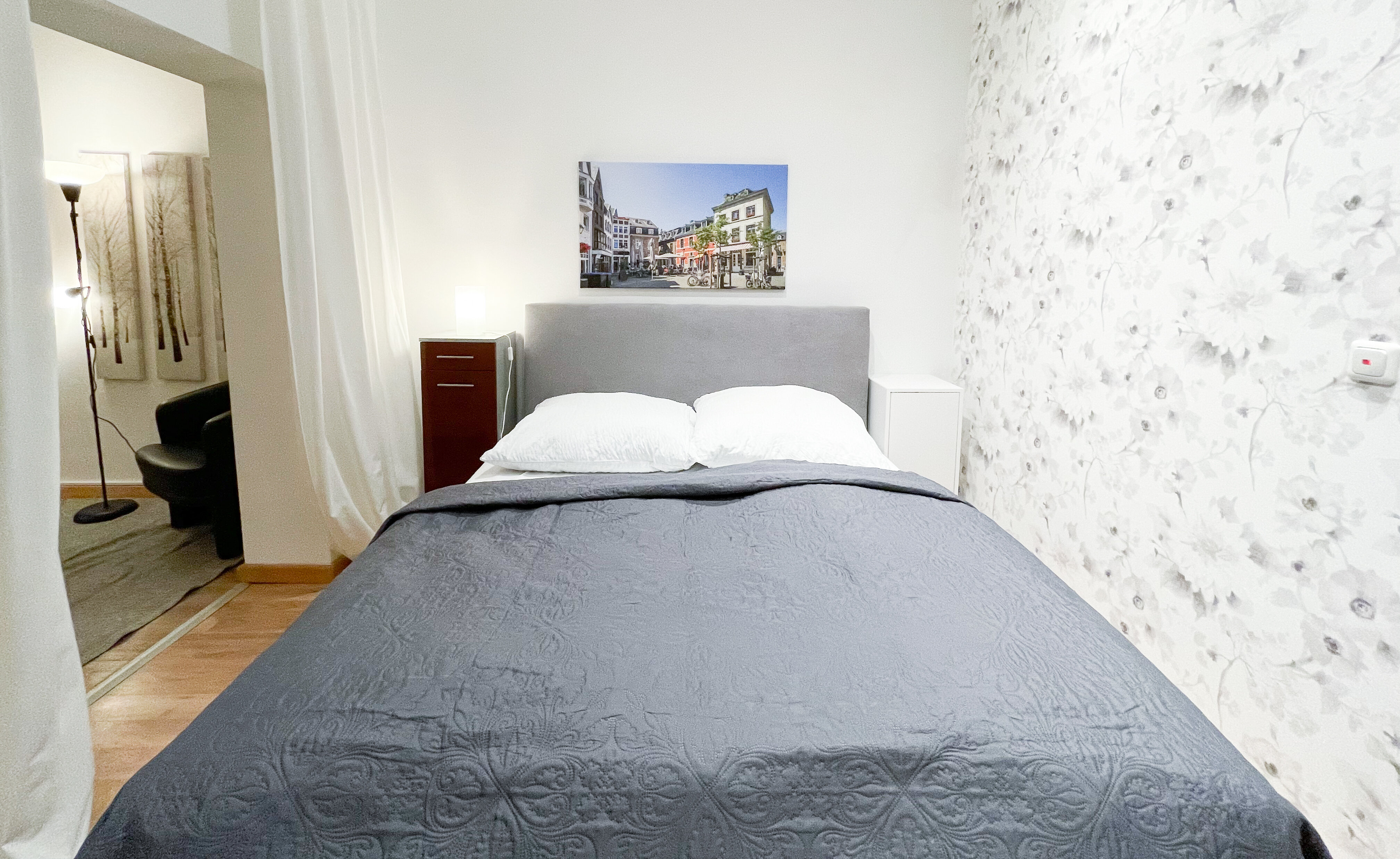 Wohnung zur Miete Wohnen auf Zeit 1.000 € 1 Zimmer 30 m²<br/>Wohnfläche ab sofort<br/>Verfügbarkeit Marschiertor Aachen 52064