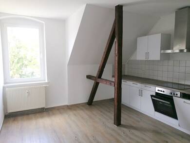 Wohnung zur Miete 599 € 3 Zimmer 96,8 m² Dachgeschoss, 3. Geschoss frei ab sofort Paul-Gruner-Straße 12 Altchemnitz 411 Chemnitz 09120