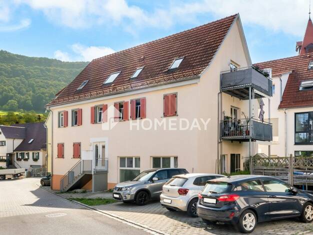 Wohnung zum Kauf 235.000 € 2 Zimmer 58,9 m² EG Glems Metzingen - Glems 72555