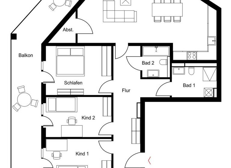 Wohnung zur Miete 1.899 € 4 Zimmer 123 m² 2. Geschoss Heinrich-Hertz-Straße 40 Siemensstadt Berlin 13629