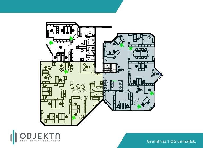 Bürofläche zur Miete 415 m² Bürofläche Salach 73084