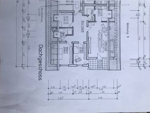 Wohnung zur Miete 1.000 € 4,5 Zimmer 100 m² Geschoss 2/3 frei ab sofort Brückweg 16 Orscholz Mettlach 66693