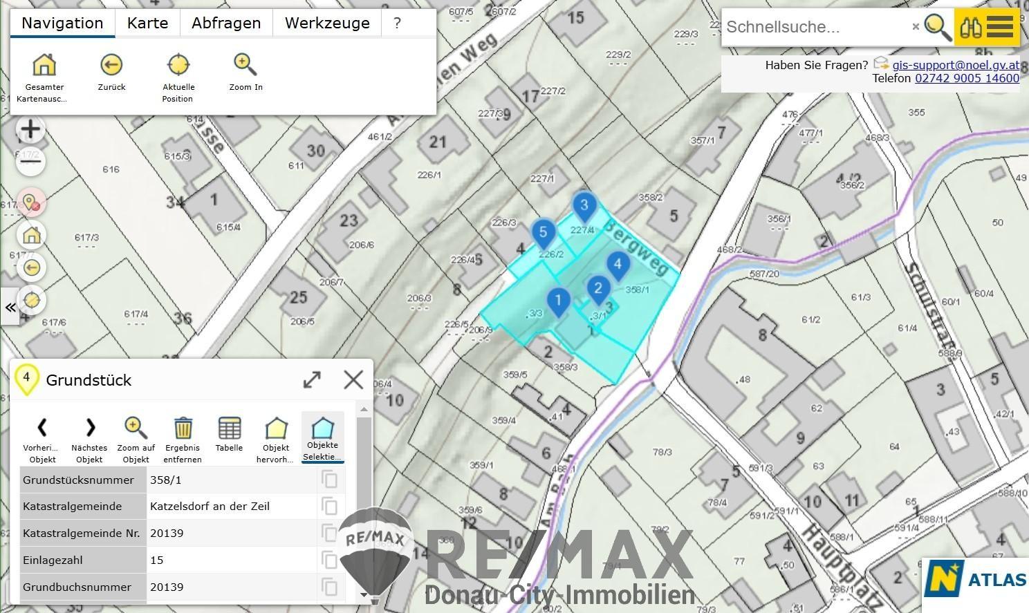 Grundstück zum Kauf 525.000 € 2.386 m²<br/>Grundstück Katzelsdorf 3434