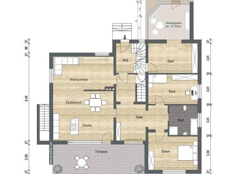 Mehrfamilienhaus zum Kauf 549.000 € 7 Zimmer 243,5 m² 767 m² Grundstück Neumarkt Neumarkt in der Oberpfalz 92318