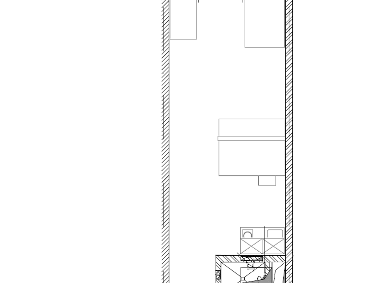 Studio zur Miete 585 € 1 Zimmer 24,3 m² 1. Geschoss Ederstraße 14 Bockenheim Frankfurt am Main 60486