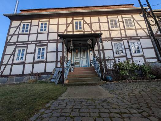 Bauernhaus zum Kauf provisionsfrei 385.500 € 7 Zimmer 220 m² 490 m² Grundstück Mühlhausen Homberg 34576