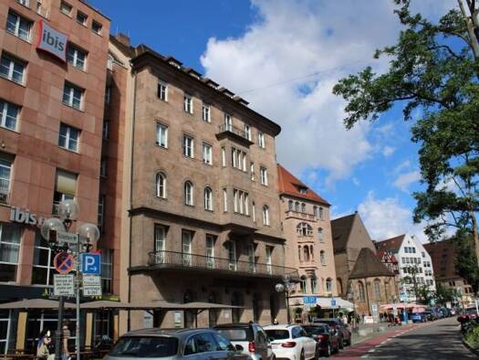 Büro zur Miete provisionsfrei 350 € 1 Zimmer 18,9 m² Bürofläche Königstraße 72 Lorenz Nürnberg 90402
