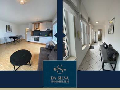 Wohnung zur Miete 1.100 € 2 Zimmer 62,5 m² frei ab sofort Biebrich Wiesbaden 65187