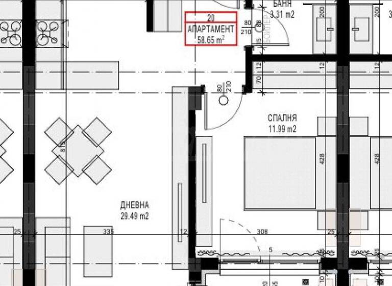 Studio zum Kauf 168.500 € 2 Zimmer 73,5 m² Sofia