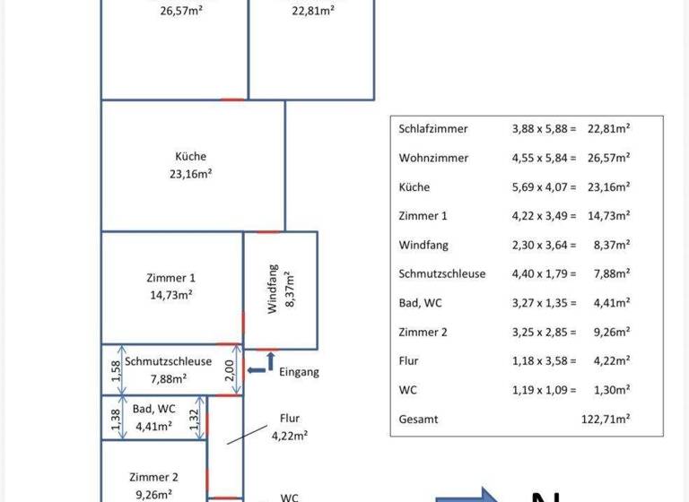 Haus zum Kauf 249.000 € 122 m² 1.709 m² Grundstück Grund 2042