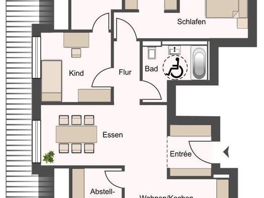 Penthouse zum Kauf - Erstbezug 439.000 € 3 Zimmer 97,1 m² Todtglüsingen Tostedt 21255