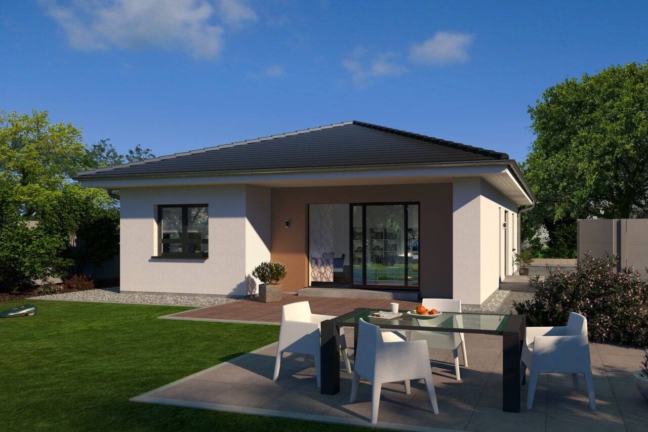 Immobilie in Bettendorf - Individuell geplanter Bungalow in Bettendorf - Ihr Traumhaus mit allkauf auf KfW55-Niveau - Bild 0