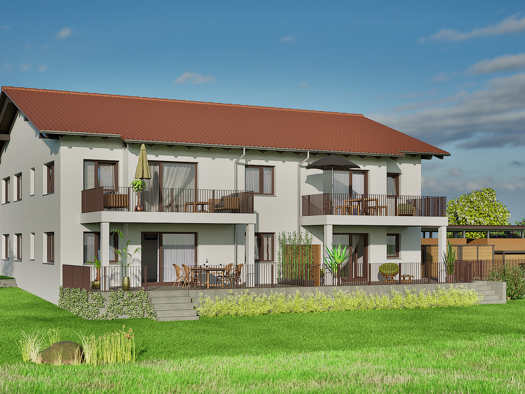 Terrassenwohnung zur Miete 1.231 € 5 Zimmer 104,3 m² frei ab 01.04.2026 Asamstraße 5 Töging Töging a.Inn 84513