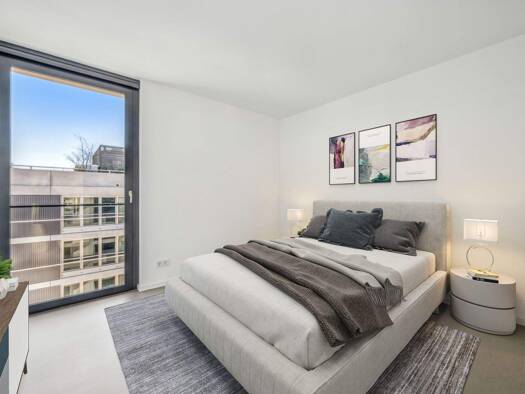 Wohnung zur Miete - Erstbezug 2.220 € 3 Zimmer 88,6 m² 6. Geschoss Heidestraße 39 Moabit Berlin 10557