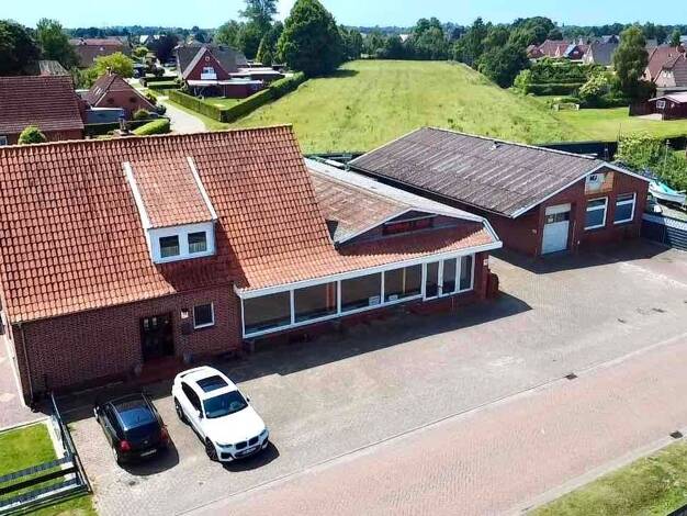 Lagerhalle zum Kauf 390.000 € 570 m² Lagerfläche Moordorf Südbrookmerland 26624
