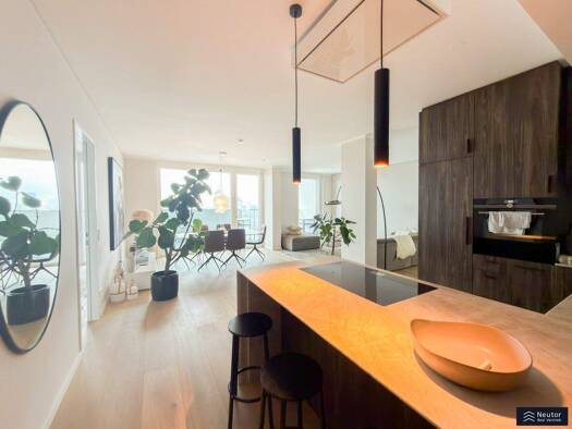 Wohnung zum Kauf 1.199.000 € 3 Zimmer 125,8 m² 32. Geschoss frei ab sofort Wehlistraße Wien 1020