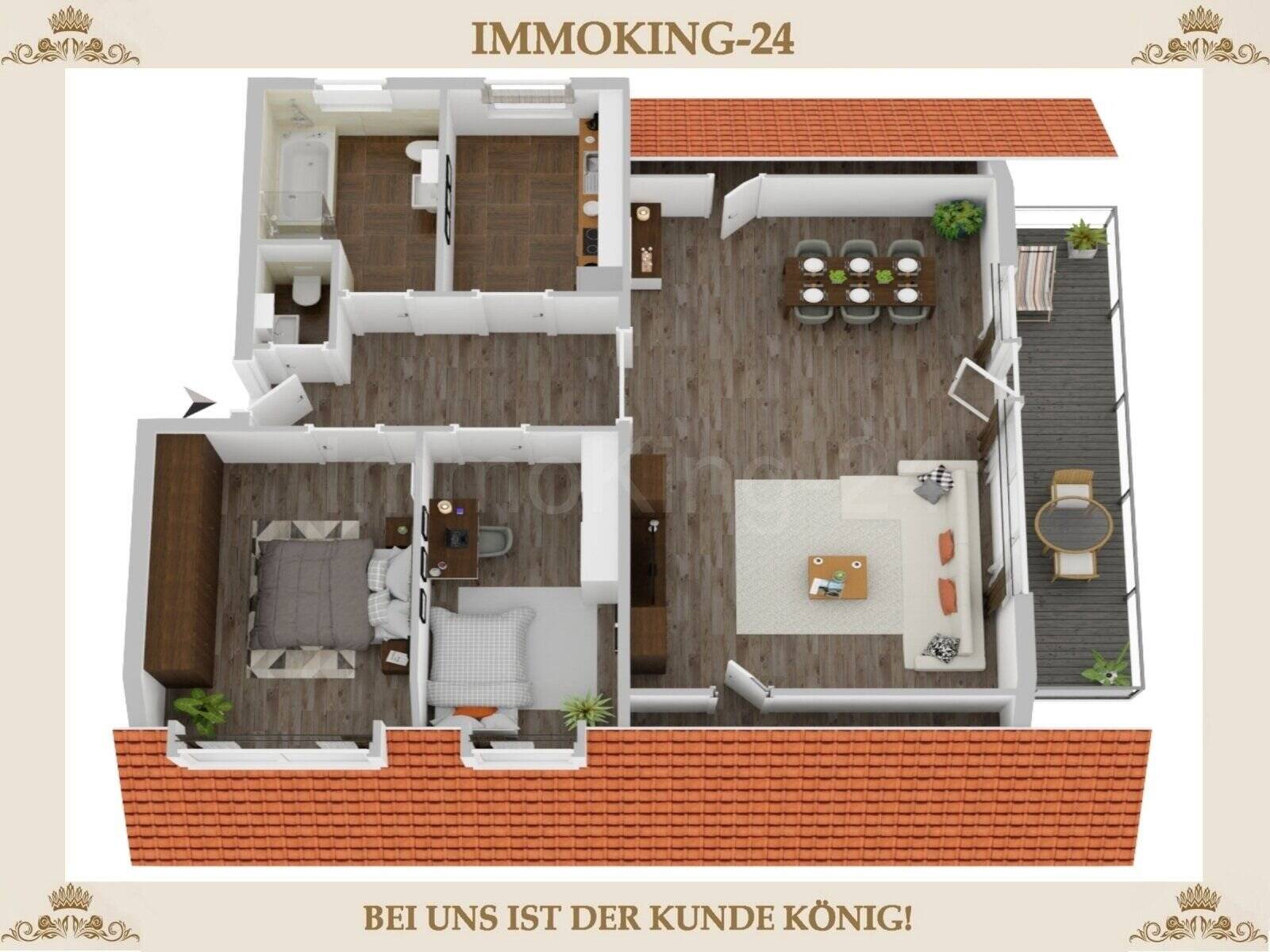 Wohnung zum Kauf 369.000 € 3 Zimmer 103 m²<br/>Wohnfläche 3.<br/>Geschoss Eppertshausen 64859