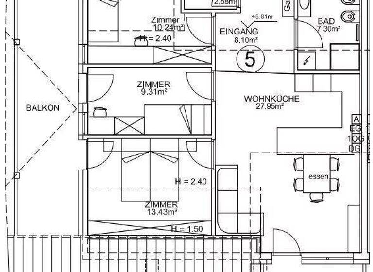 Wohnung zum Kauf 900.000 € 4 Zimmer 118 m² 2. Geschoss Ritten 39054