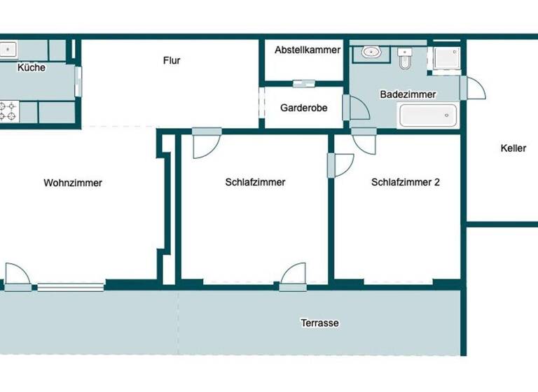 Wohnung zum Kauf 275.000 € 3 Zimmer 91,2 m² 3. Geschoss Niedernhausen 65527