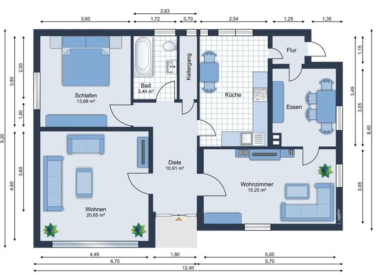 Bungalow zum Kauf 189.000 € 5 Zimmer 126,3 m² 5.028 m² Grundstück Albersdorf 25767