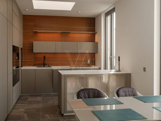 Penthouse zur Miete 4.590 € 4 Zimmer 133 m² Geschoss 5/5 frei ab sofort Hansaviertel Mitte 10623