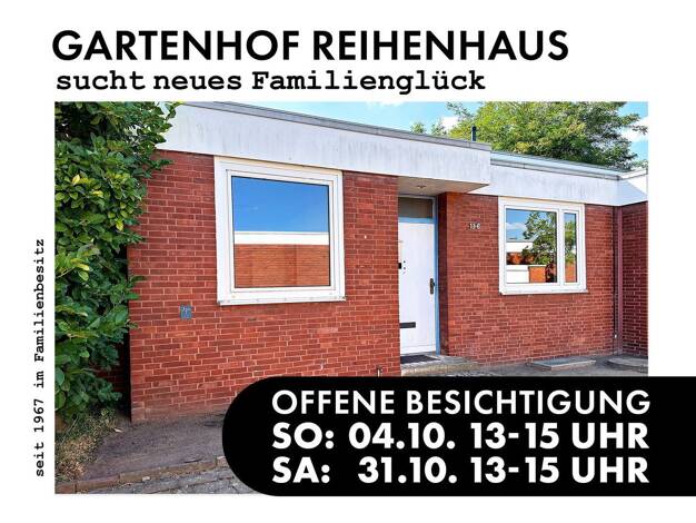 Reihenmittelhaus zum Kauf provisionsfrei 342.000 € 6 Zimmer 113 m² 232 m² Grundstück Westermannweg 13 C Marienwerder Hannover 30419