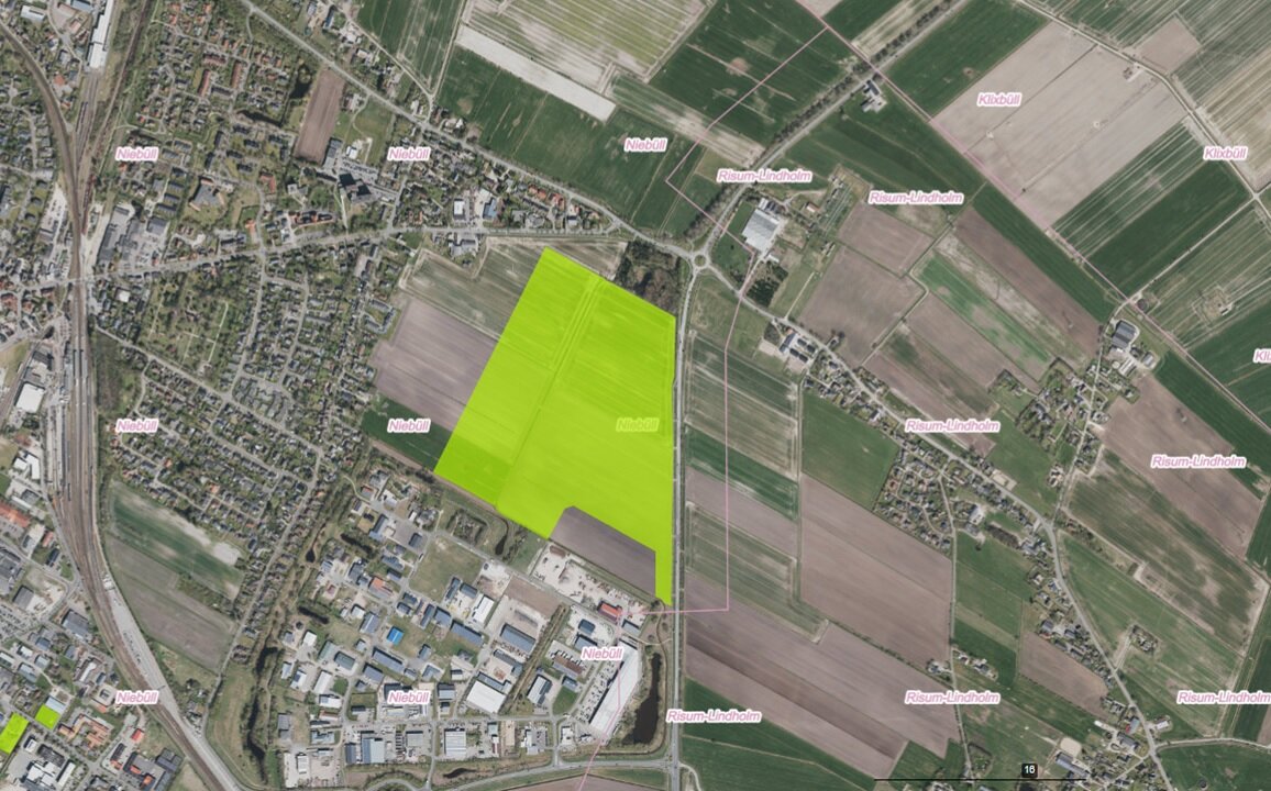 Gewerbepark zum Kauf provisionsfrei 50 € 165.000 m²<br/>Grundstück Gather Landstraße Niebüll 25899