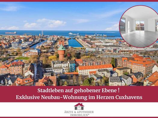 Wohnung zum Kauf - Erstbezug 555.000 € 3 Zimmer 95,5 m² 3. Geschoss Cuxhaven 27472