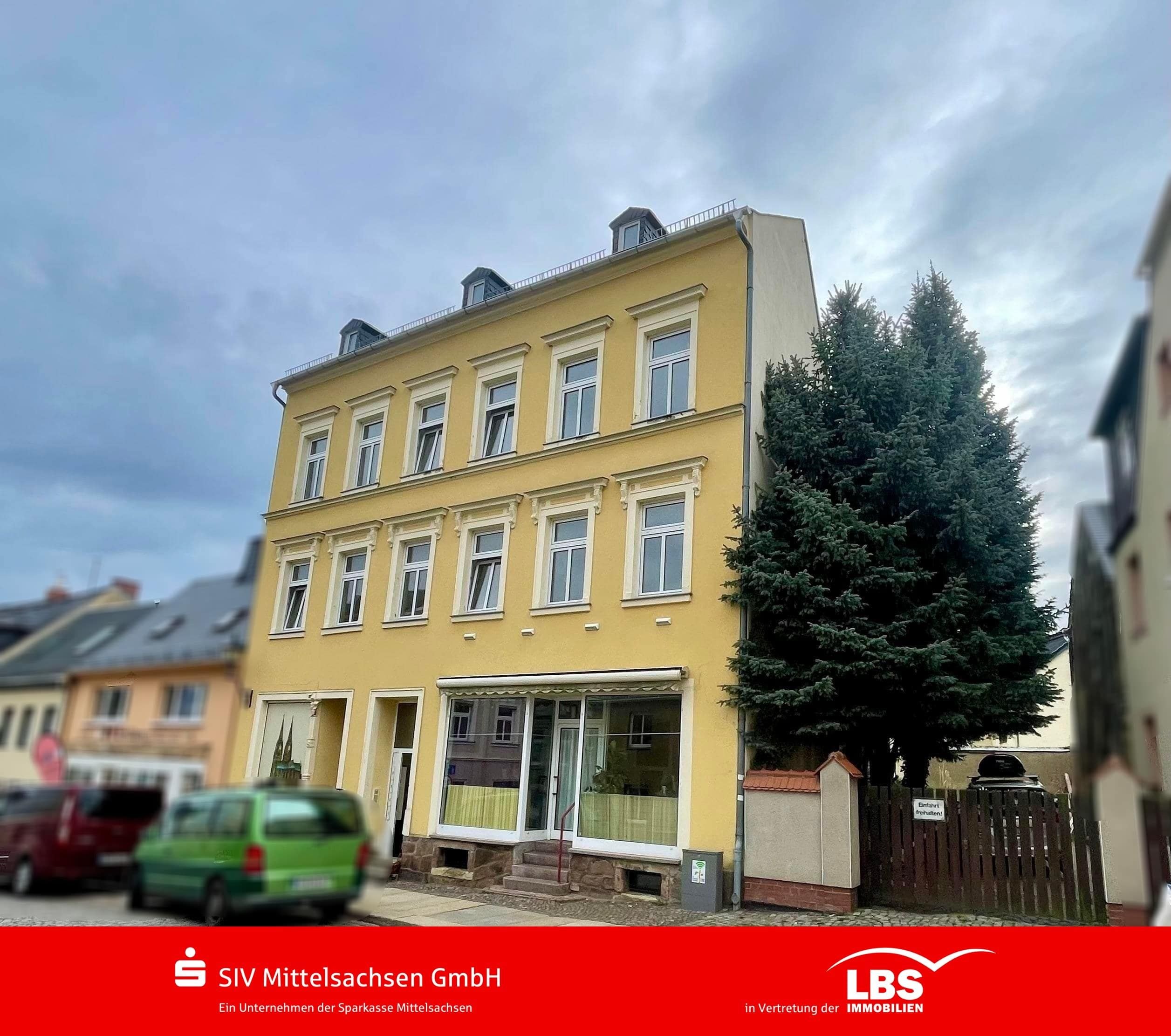 Mehrfamilienhaus zum Kauf 217.500 € 13 Zimmer 310 m²<br/>Wohnfläche 270 m²<br/>Grundstück ab sofort<br/>Verfügbarkeit Burgstädt Burgstädt 09217