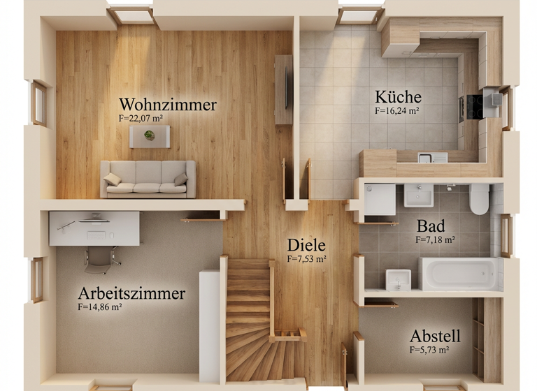 Einfamilienhaus zum Kauf 295.000 € 7 Zimmer 140 m² 343 m² Grundstück frei ab sofort Waltersleben Erfurt 99097