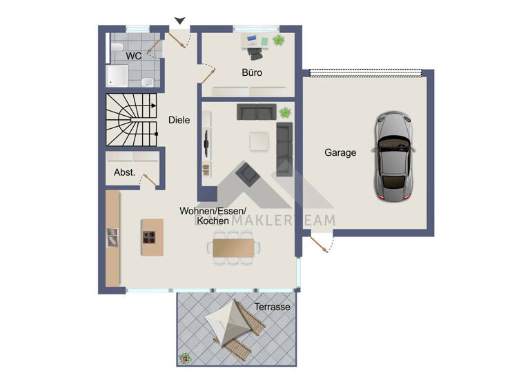 Doppelhaushälfte zum Kauf - Erstbezug 1.249.000 € 4,5 Zimmer 161 m² 417 m² Grundstück Landsberg Landsberg am Lech 86899