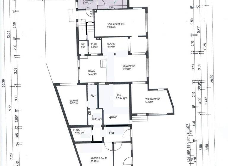 Mehrfamilienhaus zum Kauf als Kapitalanlage geeignet 585.000 € 11 Zimmer 320 m² 540 m² Grundstück Wiedenbrück Rheda-Wiedenbrück 33378