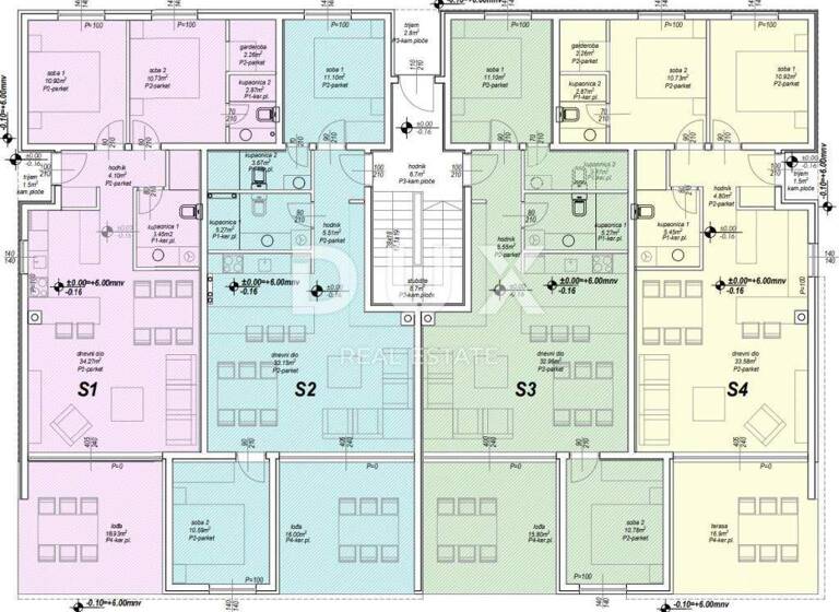 Wohnung zum Kauf 309.435 € 3 Zimmer 88 m² Privlaka
