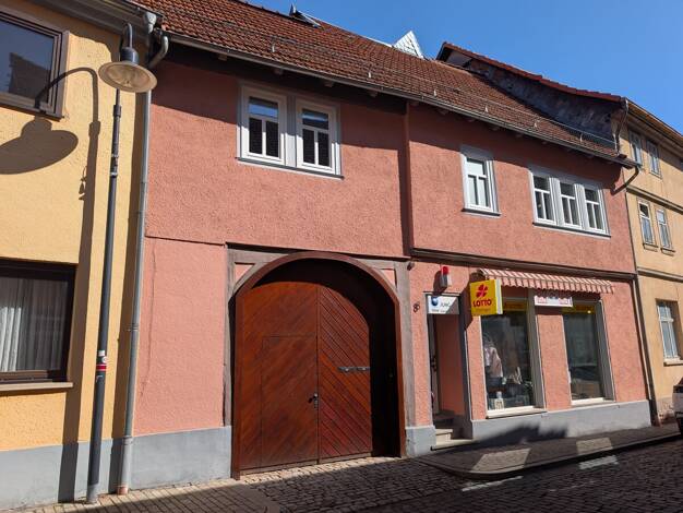 Haus zum Kauf 150.000 € 7 Zimmer 64 m² 151 m² Grundstück Hessische Straße 8 Treffurt Treffurt 99830