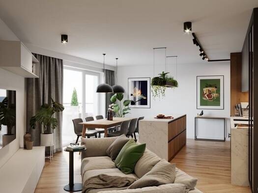 Wohnung zur Miete 1.300 € 3 Zimmer 100 m² EG Burghausen Burghausen 84489