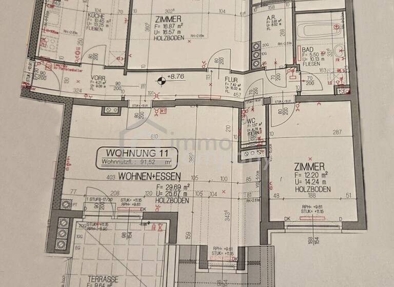 Wohnung zur Miete 1.650 € 3 Zimmer 91,5 m² Mödling 2340