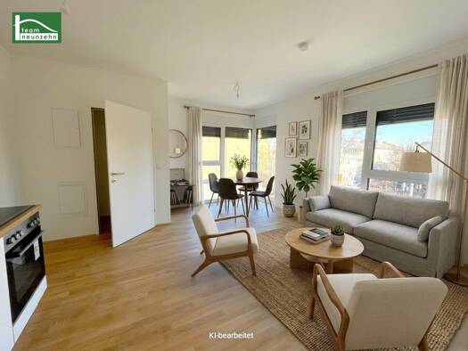Wohnung zur Miete 489 € 2 Zimmer 44,7 m² 2. Geschoss frei ab 01.10.2026 Babenbergerstraße 25 Lend Graz 8020