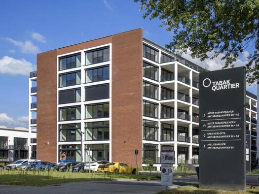 Studio zur Miete 669 € 1 Zimmer 56,2 m² 1. Geschoss Am Tabakquartier 52 Woltmershausen Bremen 28197