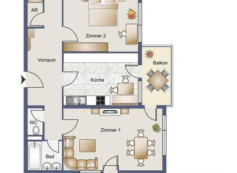 Wohnung zum Kauf 399.000 € 3 Zimmer 89,4 m² Zanderstraße Bregenz 6900