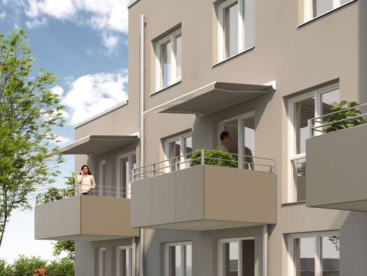 Wohnung zum Kauf - Erstbezug provisionsfrei 459.000 € 3 Zimmer 78,3 m² EG frei ab 01.12.2026 Alte Reutstraße 135 Ronhof Fürth 90765