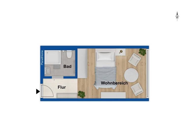 Studio zum Kauf 179.000 € 1 Zimmer 63,1 m² 1. Geschoss Ottobeuren 87724