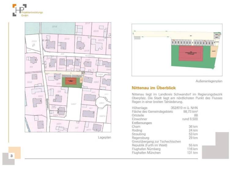 Wohnung zum Kauf - Erstbezug provisionsfrei 352.500 € 3 Zimmer 89 m² 2. Geschoss frei ab sofort Bergham Nittenau 93149